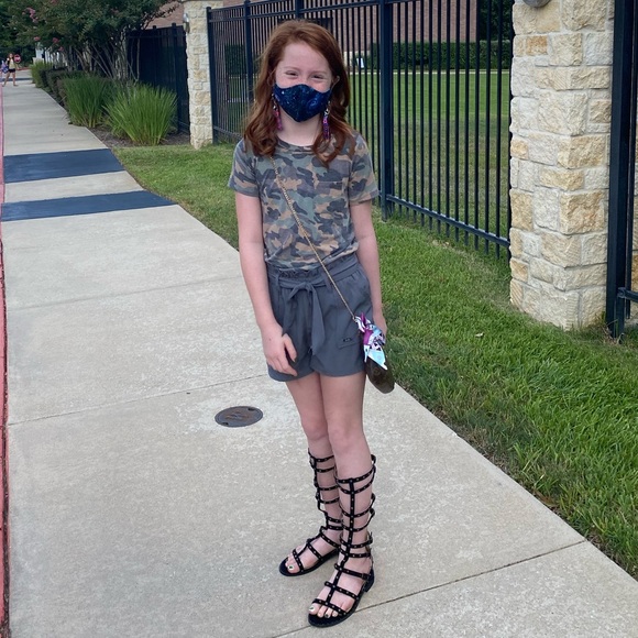 ‼️SOLD OUT‼️Joyfolie Celyn Studded Gladiator Black / Size Y5 - Picture 7 of 16